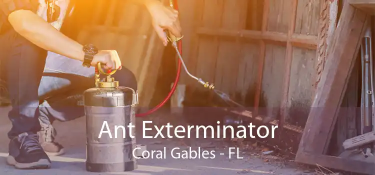 Ant Exterminator Coral Gables - FL
