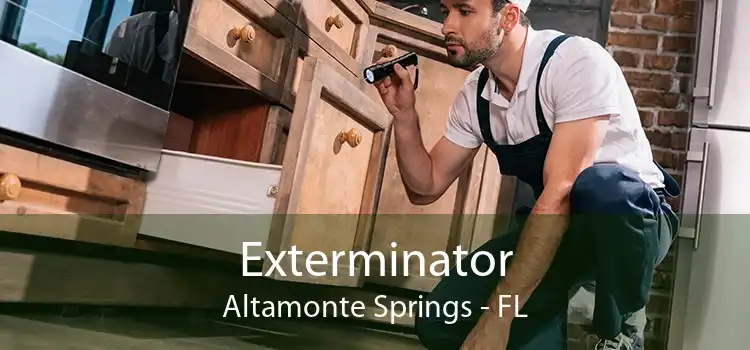Exterminator Altamonte Springs - FL