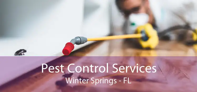Pest Control Services Winter Springs - FL